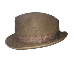 Vintage Biltmore Rideau Brown Felt Fedora Hat